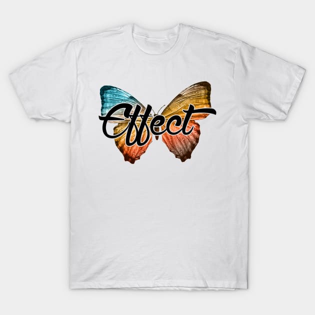 Butterfly Effect | Chaos Theory T-Shirt by textpodlaw